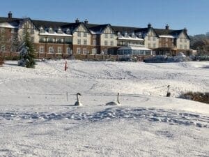 Carden Park In The Snow