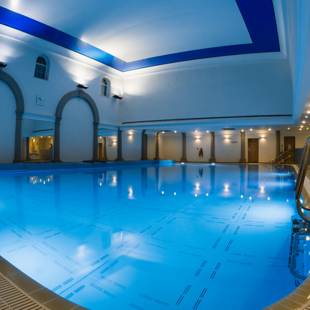 Swimming pool at Carden Park Hotel