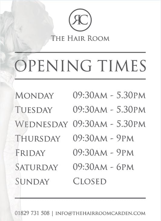 Introducing The Hair Room