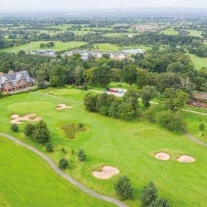 Golf course near Chester at Carden Park Hotel