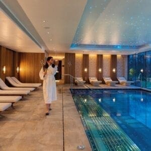 Indoor thermal facilities at The Spa at Carden