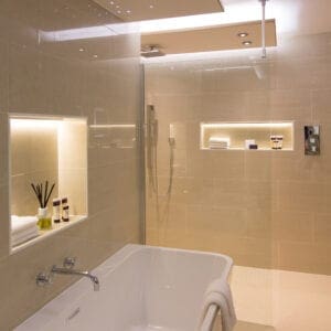 Luxury suite bathroom