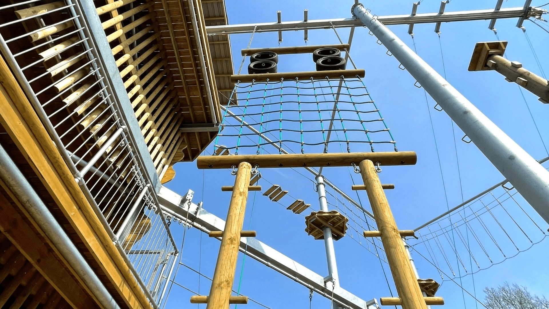The Pursuits Adventure climbing frame
