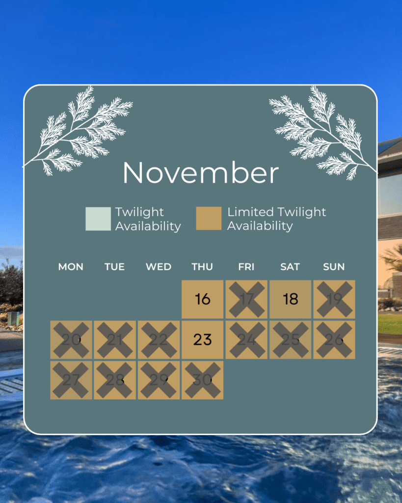 Spa Availability