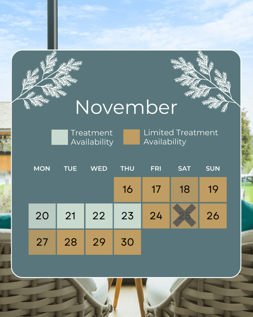 Spa Availability